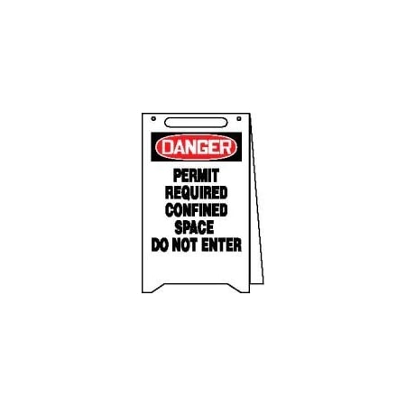 Accuform OSHA DANGER FOLDSUPS FLOOR SIGN PFR132 PFR132